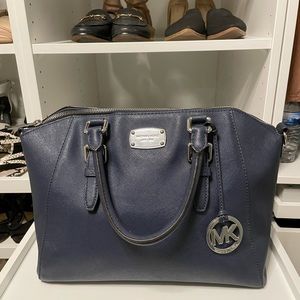Michaels Kors Navy Blue Bag